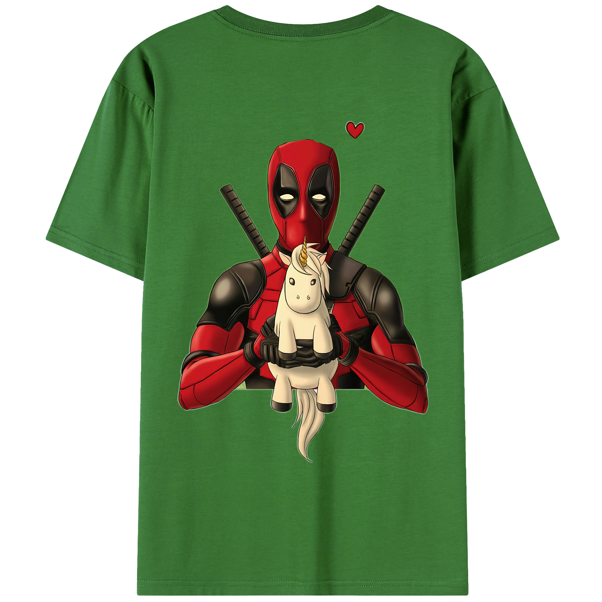 （画像用） Deadpool デッドプール レディース半袖Tシャツ(バックプリント)